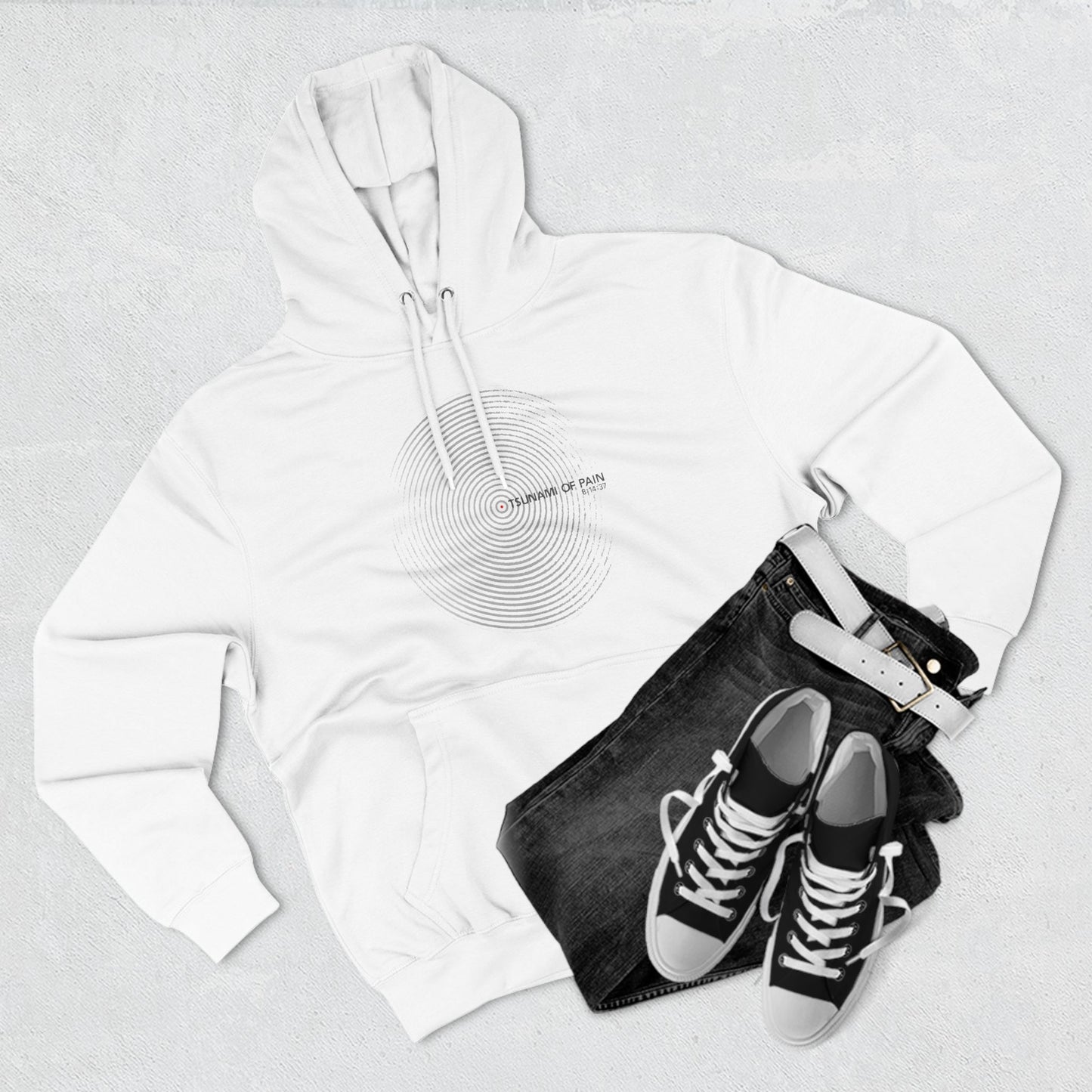 Tsunami of Pain® Engaging Launch Hoodie includes Donation