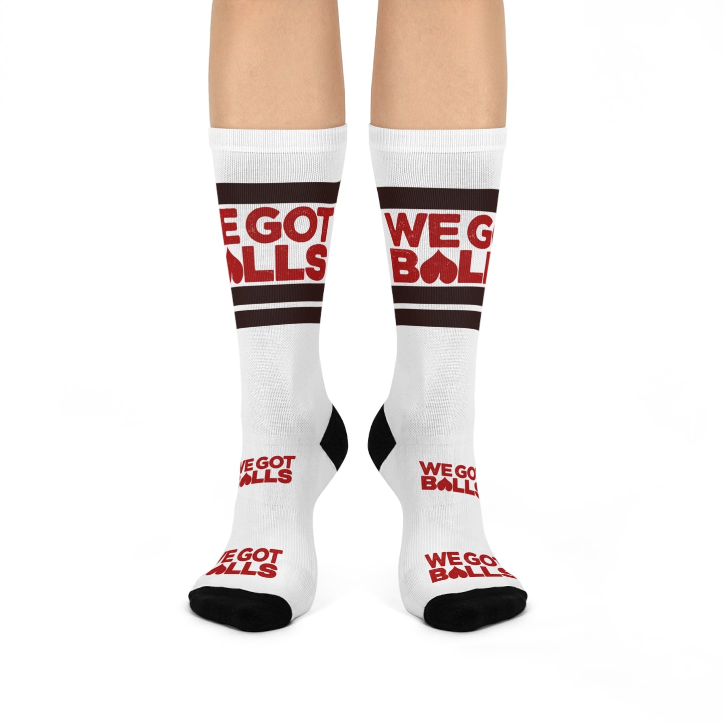 We Got Balls Crew Socks