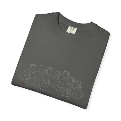 Real Connection T-Shirt — Hot Tub Line Art Tee