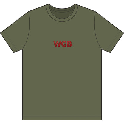 WGB Men's Moisture-Wicking Tee — Front Logo