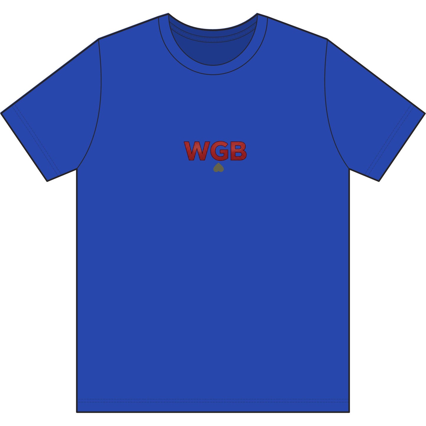 WGB Men's Moisture-Wicking Tee — Front Logo