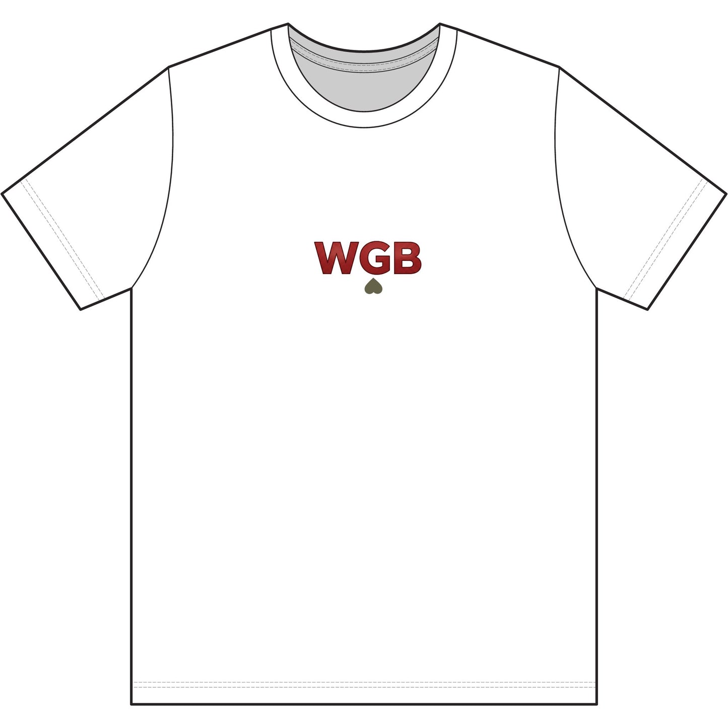 WGB Men's Moisture-Wicking Tee — Front Logo