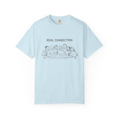 Real Connection T-Shirt — Hot Tub Line Art Tee