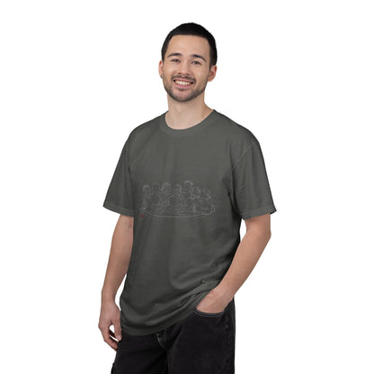 Real Connection T-Shirt — Hot Tub Line Art Tee