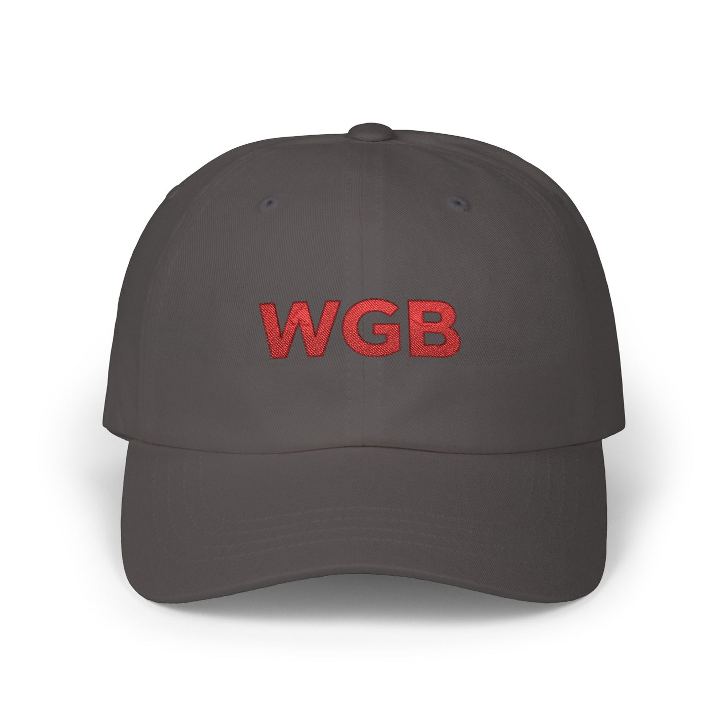 WGB Dad Cap — Classic White Baseball Hat