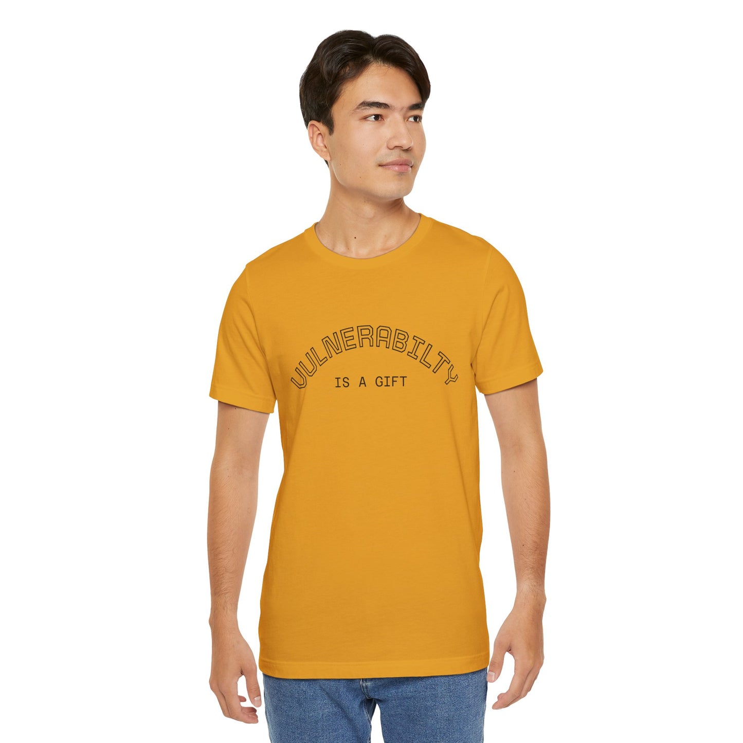 Vulnerability Is a Gift Tee — Inspirational Minimalist Mental Health T-Shirt