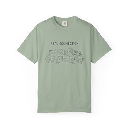 Real Connection T-Shirt — Hot Tub Line Art Tee
